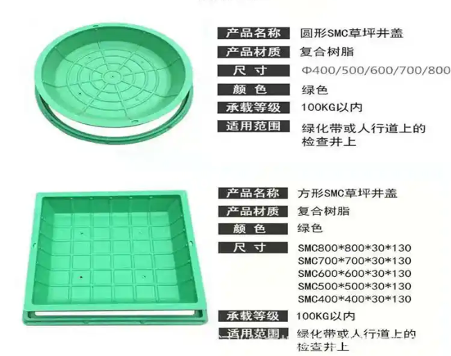 封丘树脂复合种植井盖展示